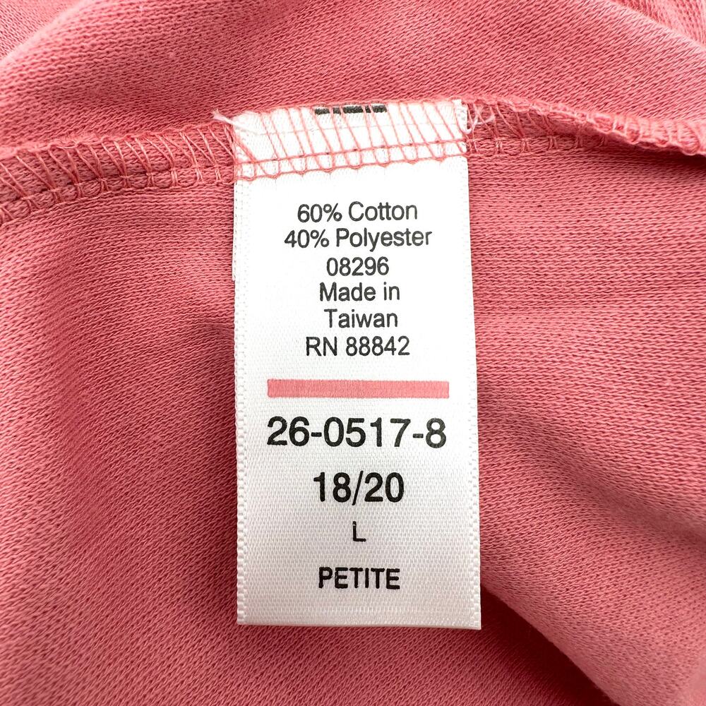 Roaman's Petite Knit Pull On Pants Size L 18/20 - Picture 4 of 7